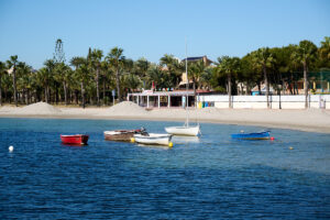 foto barcos en el mar sede de fondo